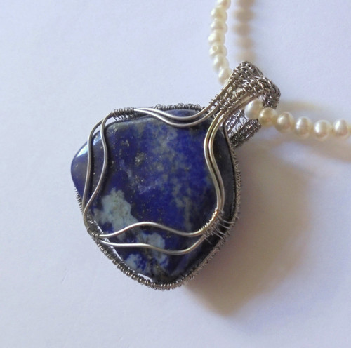 Přívěsek - Lapis lazuli /10 — foto 3