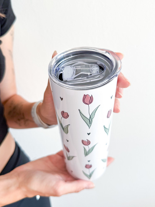 Termo kelímek - Tulips — foto 2