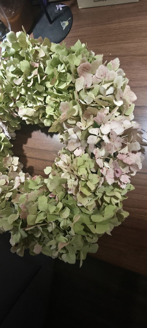 Hortenziový krasavec věnec 40 cm — foto 4