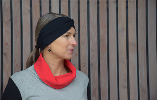 Čelenka...turbanová - černá... — foto 2