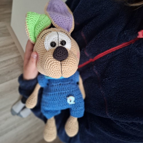 Háčkovaný králíček Pepan — foto 4