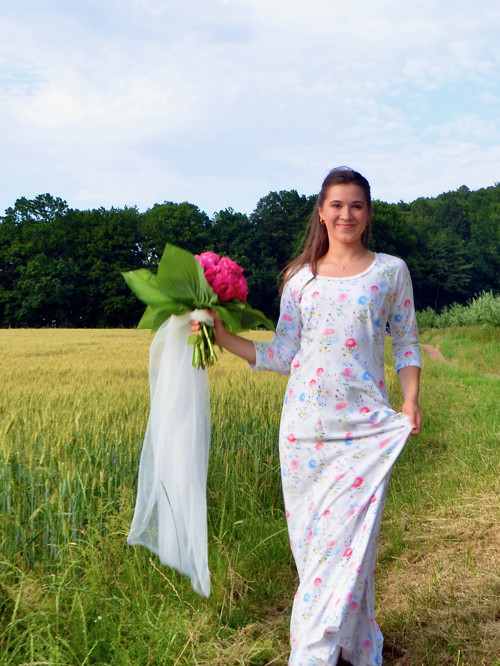 Romantické princesové šaty - akvarel — foto 2
