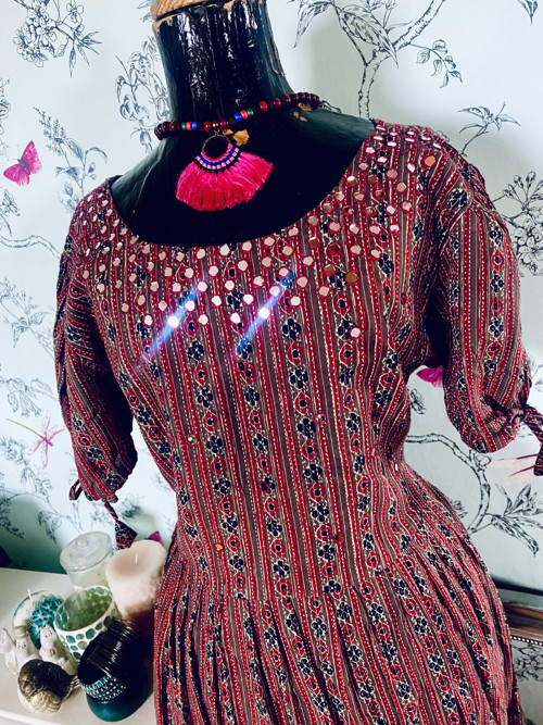 Šaty vintage rustikální — foto 3