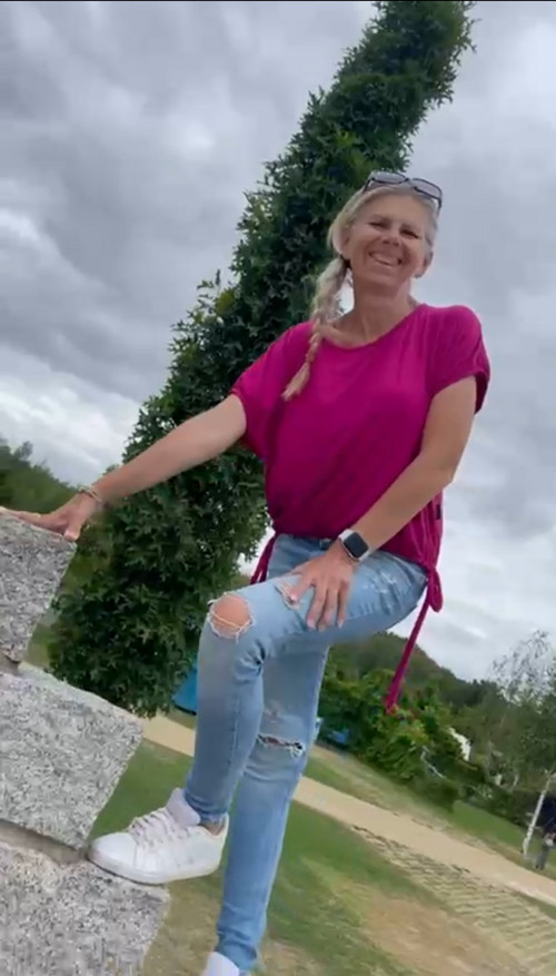 Malinové triko/halenka — foto 3