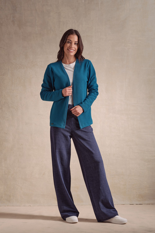 Kalhoty Santorini modré jeans — foto 2
