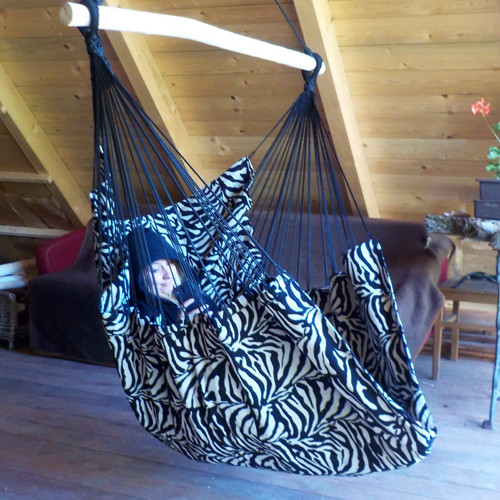XXL polstrované GOBELÍN - ZEBRA — foto 2