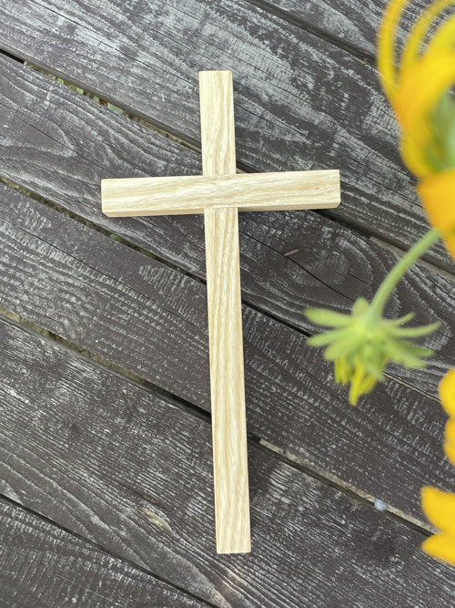 Jasanový kříž 30 cm č.137 — foto 4
