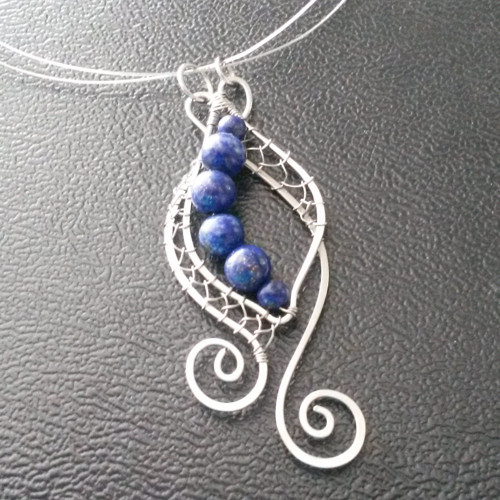 Kalíšky s lapis lazuli - amulet — foto 2