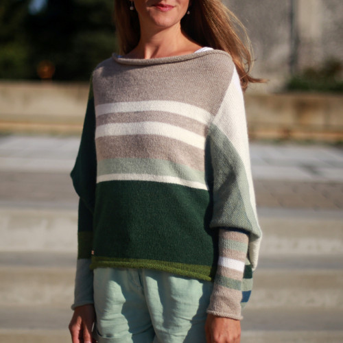Svetr DOSA-LANG patchwork — foto 2