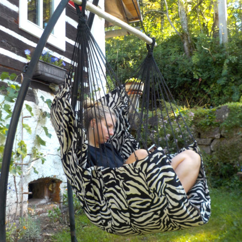 Křeslo polstrované GOBELÍN - ZEBRA — foto 3