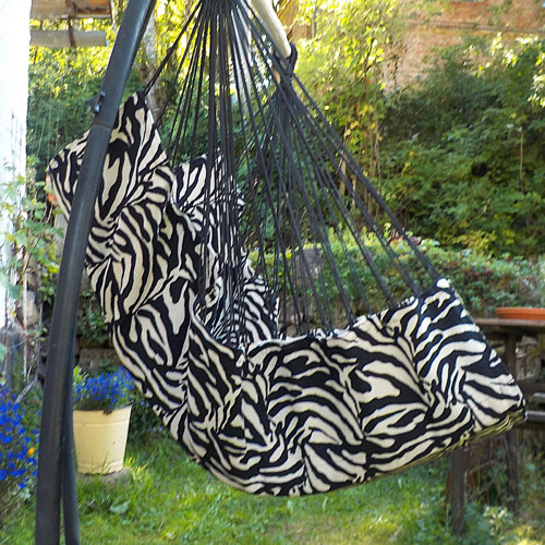 Křeslo polstrované GOBELÍN - ZEBRA — foto 2