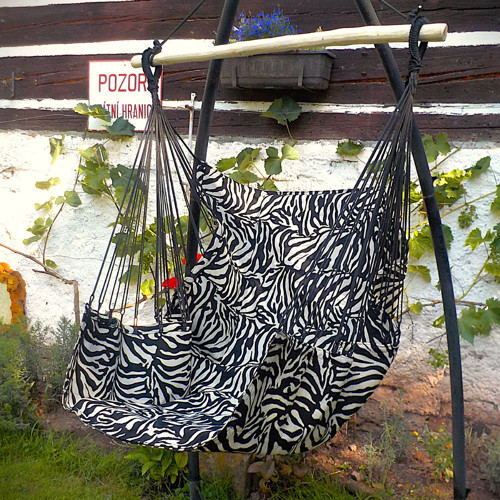 Křeslo polstrované GOBELÍN - ZEBRA — foto 4