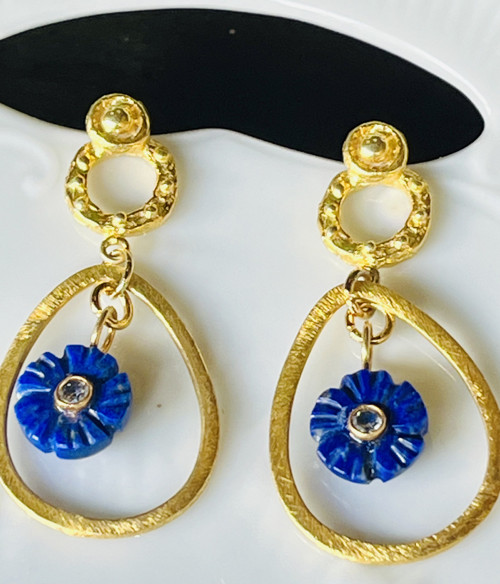 Elegantní visací náušnice — foto 2