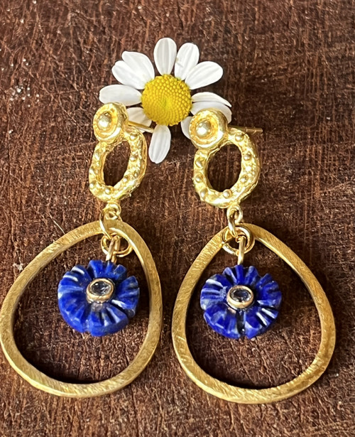 Elegantní visací náušnice — foto 3