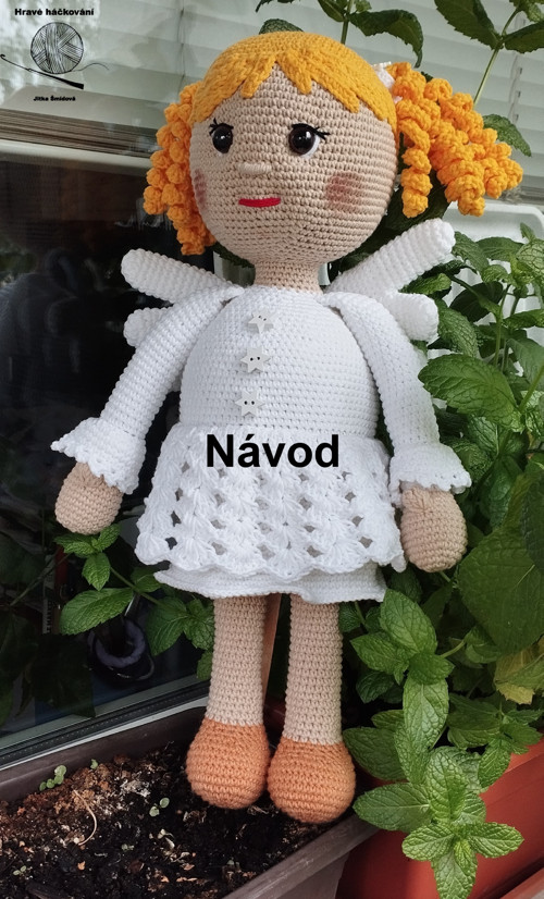 Háčkovaný anděl_návod — foto 2