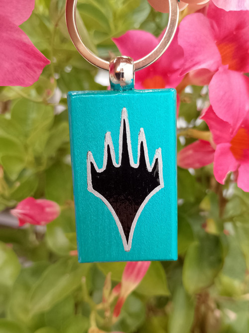 Magic the Gathering - aqua klíčenka — foto 2