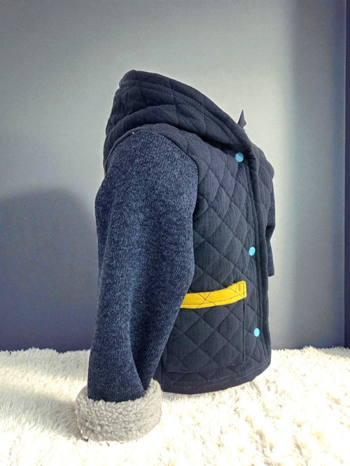 Dětský kabátek s beránkem — foto 2