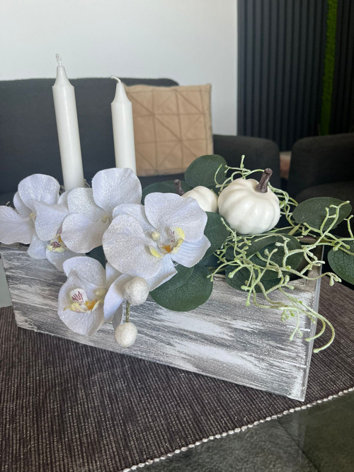 Dekorace – Dřevěná Bedýnka — foto 3