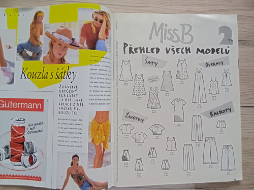 BURDA - Miss B - mladá móda 2/96 — foto 3