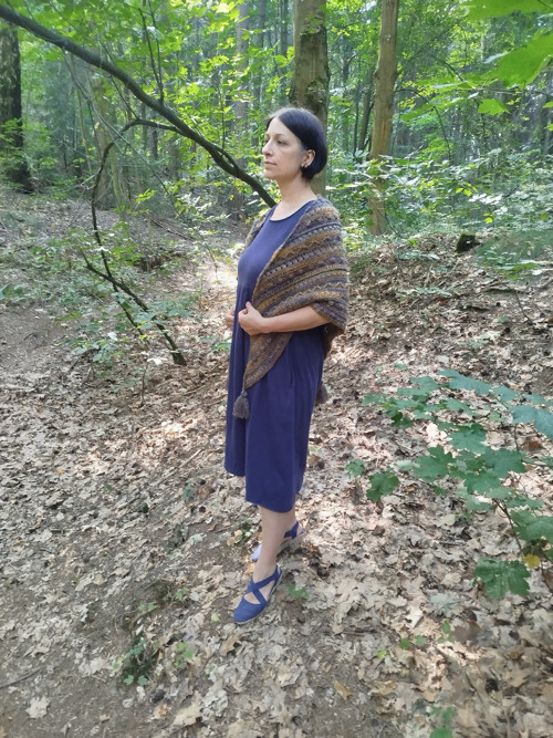 Fairy tale pléd, podzimní listí — foto 5