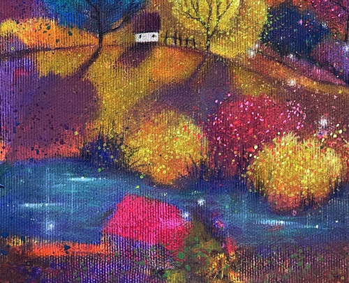 Babí léto - 30x30cm — foto 3