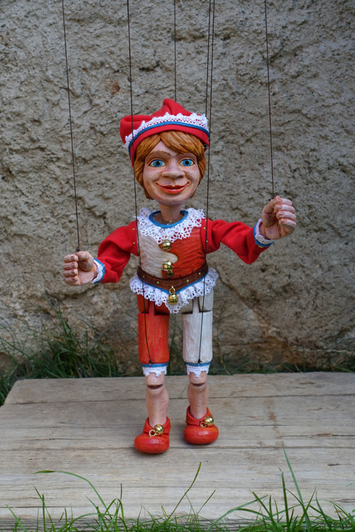 Loutka Kašpárek (40cm) — foto 4