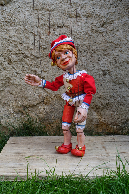 Loutka Kašpárek (40cm) — foto 3