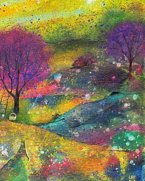Čas švestek - 30x30cm — foto 3