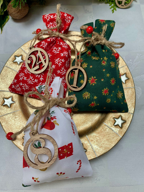 Adventní kalendář pytlíčkový — foto 4