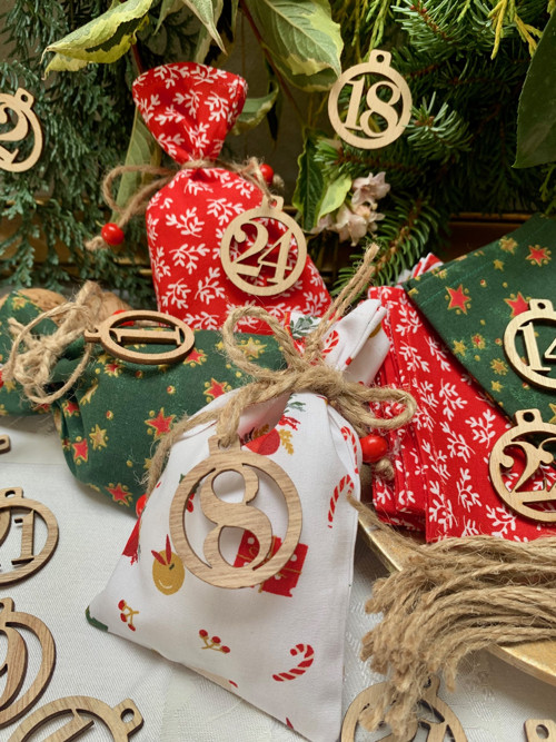 Adventní kalendář pytlíčkový — foto 2