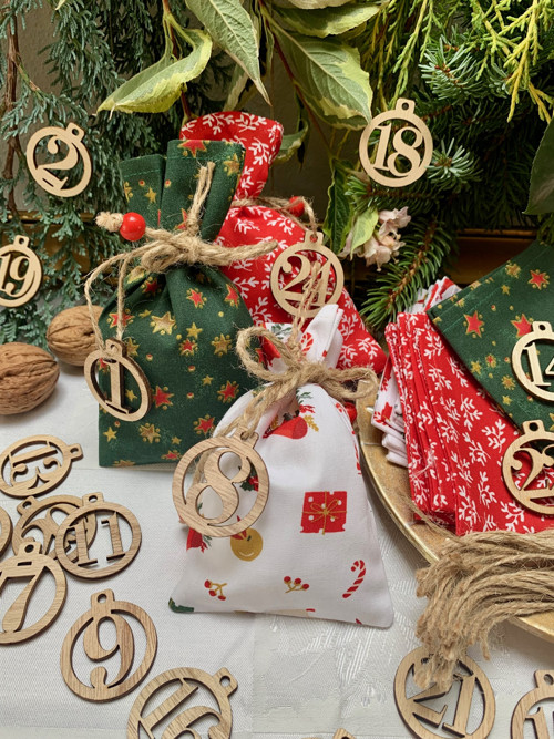 Adventní kalendář pytlíčkový — foto 5