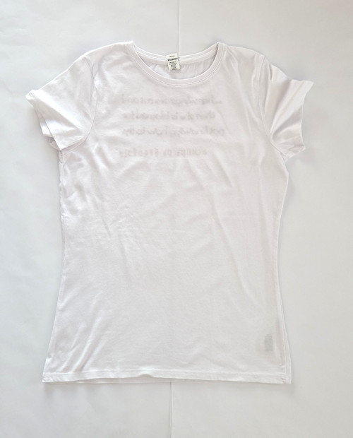 Tričko „Simone de Beauvoir“ – bílá, M — foto 3