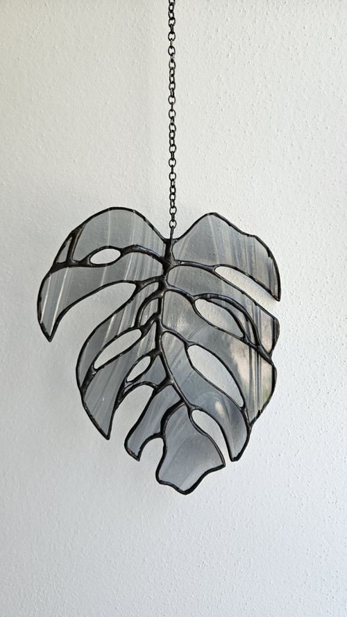 Vitrážový list Monstera — foto 6