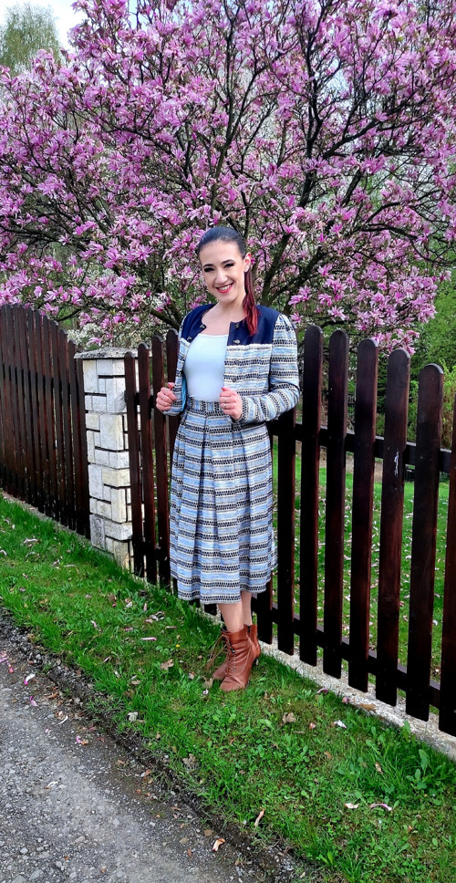 Oversized crop sáčko — foto 4
