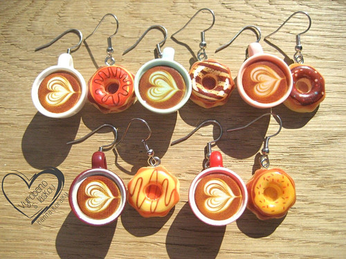 Bílé Cappuccino S Donutem — foto 6