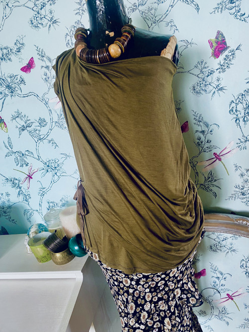 Top khaki originální — foto 4
