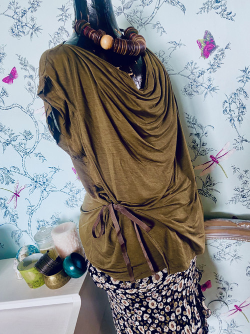 Top khaki originální — foto 3