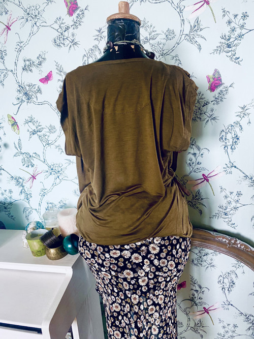 Top khaki originální — foto 5