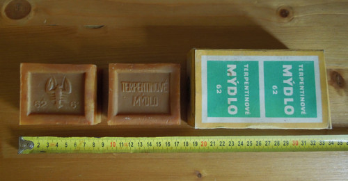 Stará terpentinová mýdla — foto 6