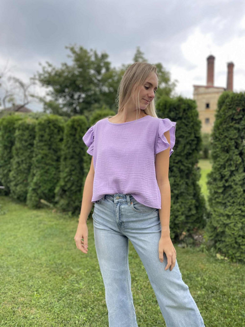 Mušelínová halenka ELA — foto 3