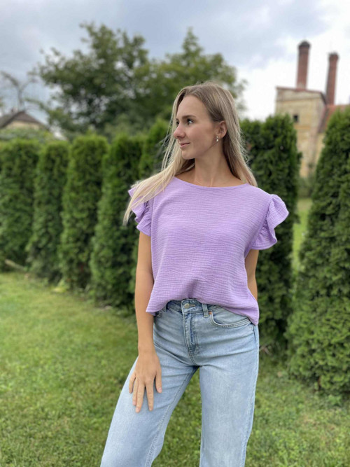 Mušelínová halenka ELA — foto 4