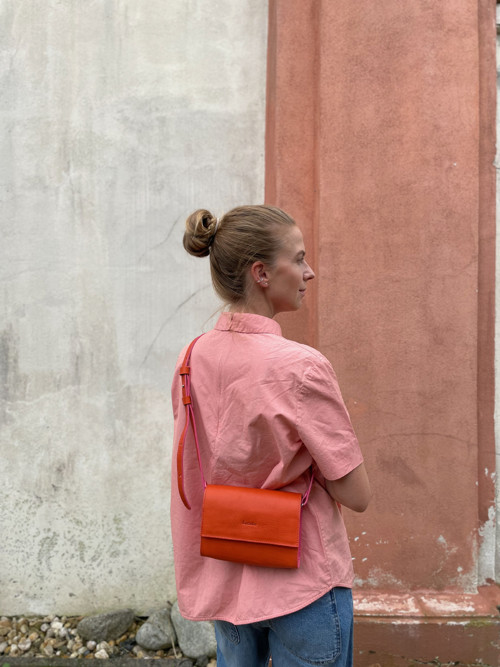 Magnetická kabelka Mari / Pink-Orange — foto 2
