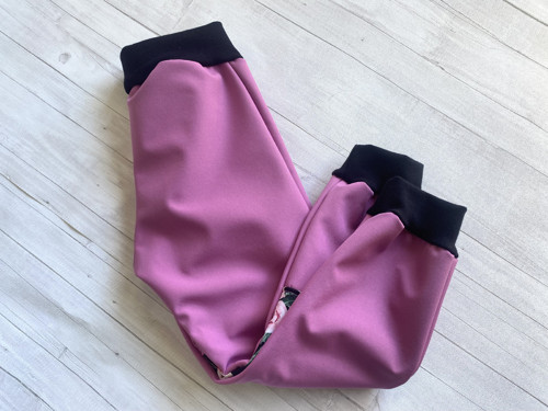 Softshell kalhoty podzim Růžičky — foto 2