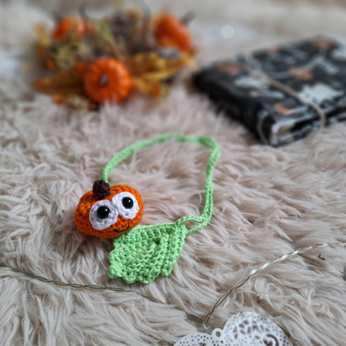Háčkovaná záložka dýně — foto 3