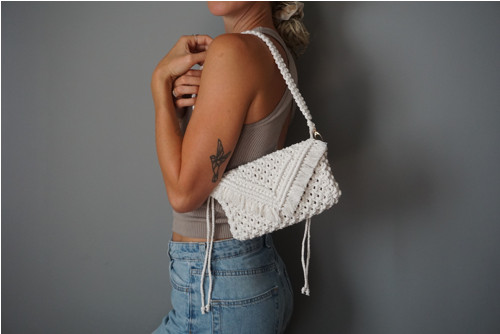 Macramé kabelka Boho (S) — foto 3