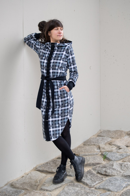 Kabátek MANTEL flanel — foto 4