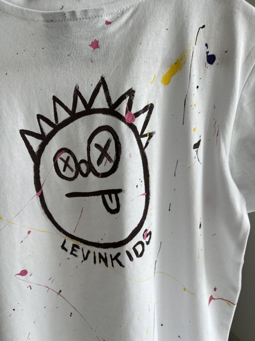 Ručně malované tričko LEVINKIDS — foto 4