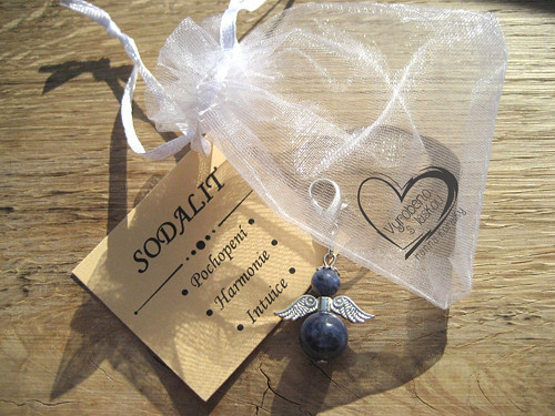 Přívěsek - Anděl - Sodalit — foto 2