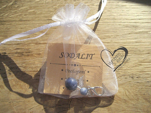 Přívěsek - Anděl - Sodalit — foto 3