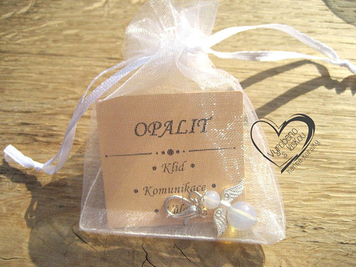 PŘÍVĚSEK - ANDĚL - OPALIT — foto 3